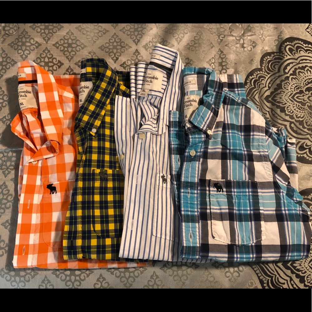 4 XL muscle Abercrombie long sleeve FINAL PRICE